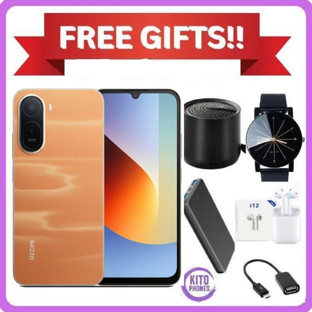!!BRAND NEW XIAOMI REDMI A7 PRO, 4GB RAM + 64GB ROM STORAGE, 6.9" SCREEN SIZE 13MP CAMERA+8MP SELFIE 6000mAh BATTERY, ANDROID 16, IPS LCD, 120Hz, Unisoc T7250,
