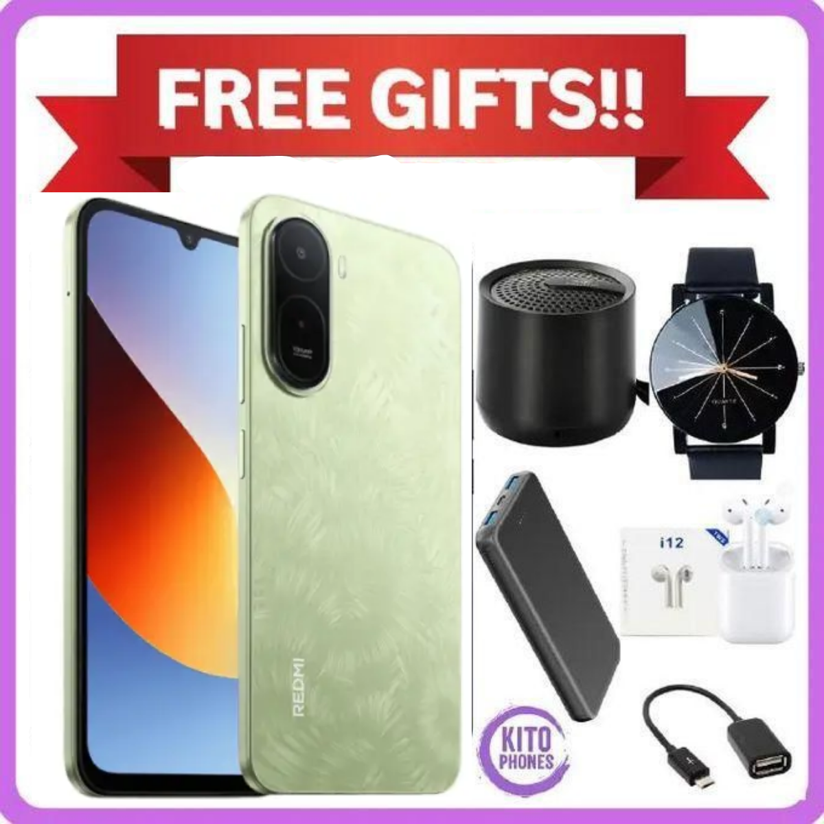 !!BRAND NEW XIAOMI REDMI A7 PRO, 4GB RAM + 64GB ROM STORAGE, 6.9" SCREEN SIZE 13MP CAMERA+8MP SELFIE 6000mAh BATTERY, ANDROID 16, IPS LCD, 120Hz, Unisoc T7250,
