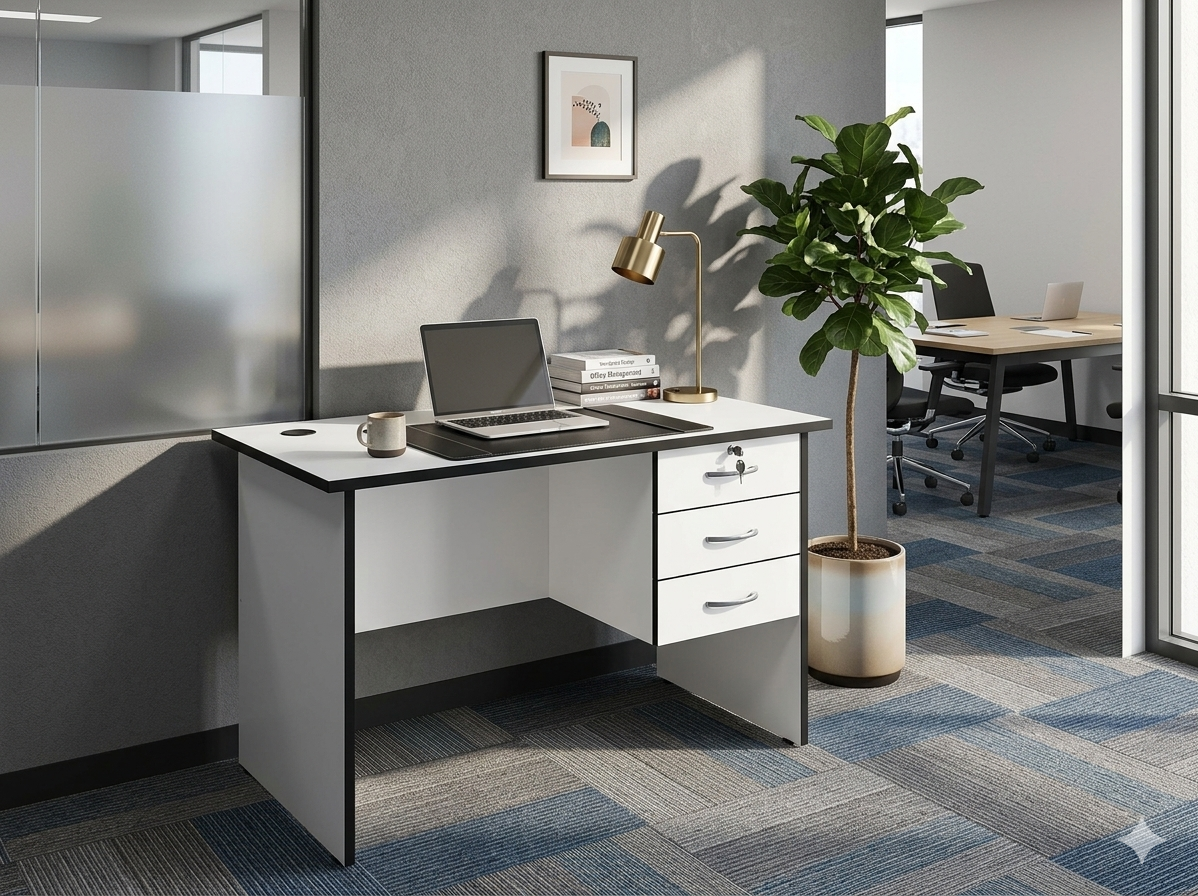 STUDY TABLE| OFFICE DESK - Office Desk Table,  Modern Study & Workstation Table for Home and Office Use