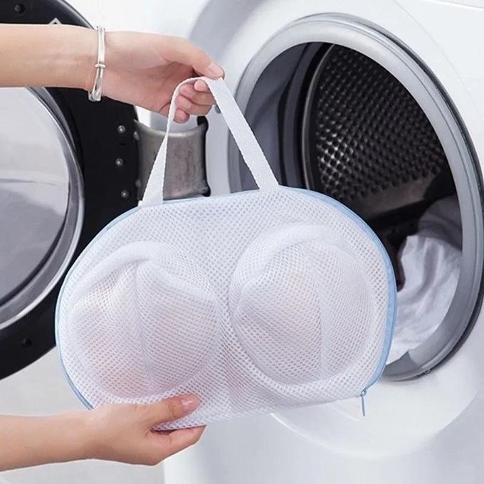 Bra Wash Bag, Bra Laundry Bag, Mesh Laundry Washing Bags with Premium Zipper for Bra, Foldable Mesh Lingerie Underwear Wash Bags Protector for Washing Machine