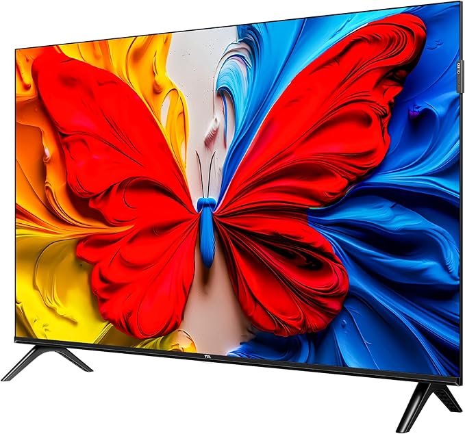 BLUETOOTH-ENABLED TCL 43" INCH QLED FRAMELESS 2K FHD SMART TV ANDROID TV NETFLIX ,YOUTUBE TELEVISION INBUILT DECODER , BUILT-IN WIFI, APP STORE 1GB-RAM 8GB-ROM 2*USB PORTS,3*HDMI+6 FREE GIFTS