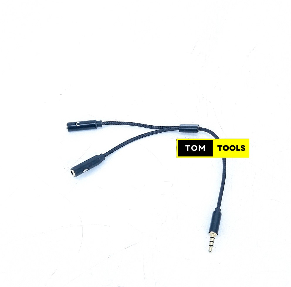 3.5mm TRRS Audio Splitter Adapter Cable