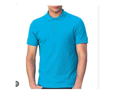 100% Heavy Duty T-shirt Cotton Men Polo Tshirt