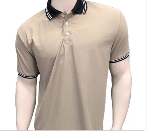 100% Heavy Duty T-shirt Cotton Men Polo Tshirt