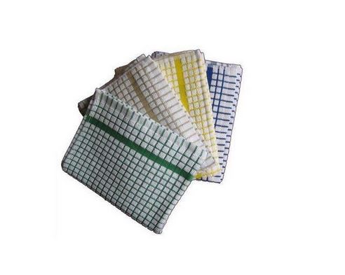 100% Checkered Cotton Kitchen Towels – Durable, Absorbent, Multi-Purpose Dish Cloths for Cleaning, Drying, and Kitchen Use, Soft and Reusable for Everyday Use