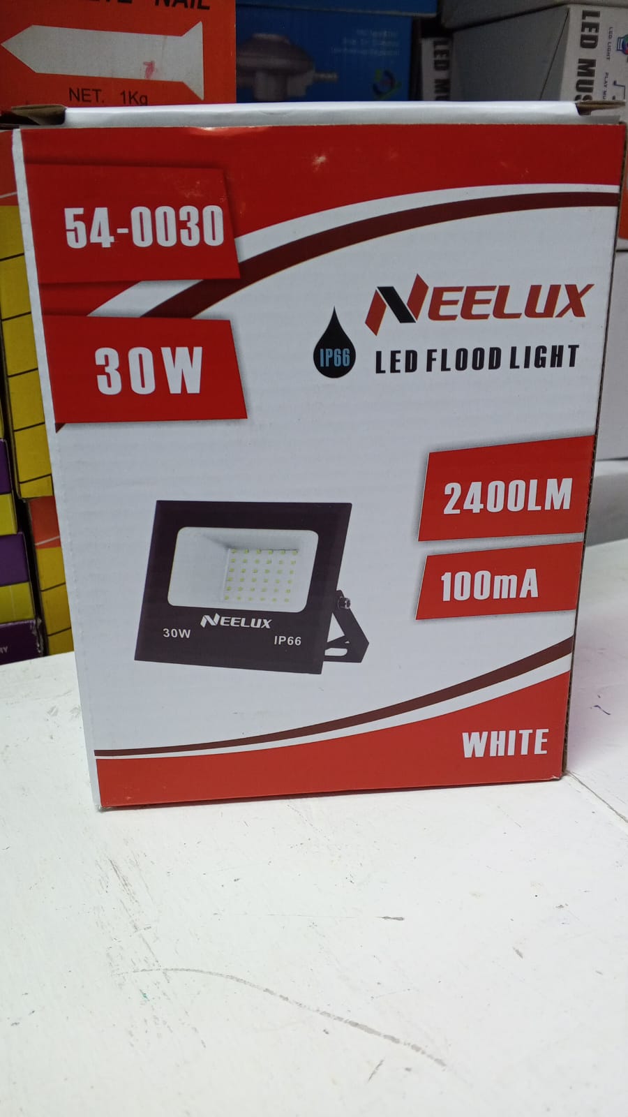 🌱🌽Smart choice▪️🌱Neelux 30W Commercial AC Flood Light LED Outdoor Lighting. saving up to 80% electricity. Low power consumption performance can help you save much electricity bills.