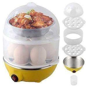 ✅️✅️PREMIUM QUALITY ✅️✅️Double Layer Egg Boiler Egg Vegetable/Corn Steamer - 14 Eggs.Suitable for morning and any egg-time 
 
You can consistently prepare eggs the way you like without fat or oil.
Dur