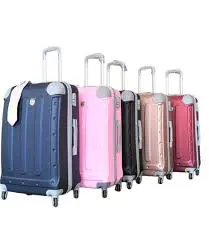 3-in-1 Luxurious Fibre Suitcase Briefcase Travel Bag Multi-Function Convertible Travel Luggage Set Durable Hard Fibre Shell Spacious Interior Elegant Executive Design for Business Travel Office Use an