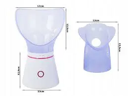Portable Facial Steamer for Deep Cleansing Hydration & Spa-Like Skincare at Home Nano Ionic Face Sauna Mist Machine for Blackhead Removal Pore Opening Moisturizing and Glowing Skin Care Routine