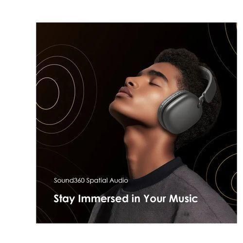 Oraimo BoomPop Lite Wireless Headphones 65H Battery, ENC Noise Cancellation, Bluetooth 5.3, Deep Bass, Foldable Design, Dual Device, Low Latency Gaming Headphones Kenya