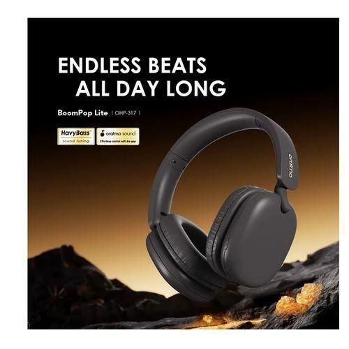 Oraimo BoomPop Lite Wireless Headphones 65H Battery, ENC Noise Cancellation, Bluetooth 5.3, Deep Bass, Foldable Design, Dual Device, Low Latency Gaming Headphones Kenya