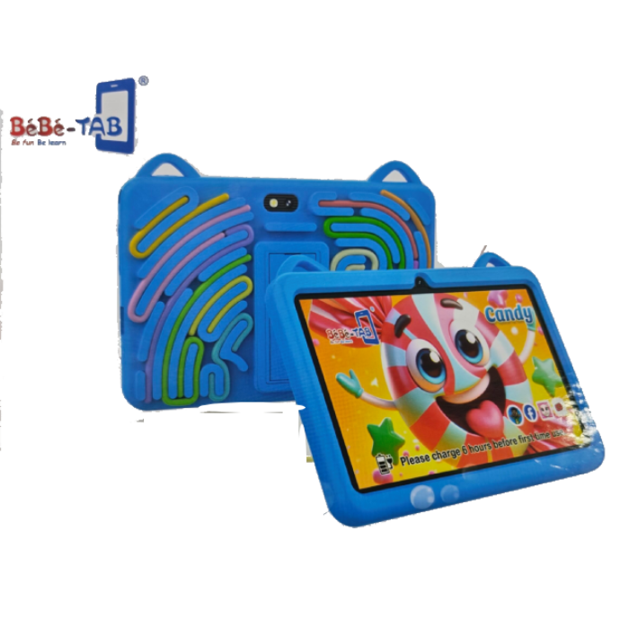Bebe Kids Tablet 7" HD WiFi 6GB RAM 256GB Storage - Durable Design