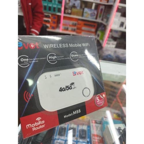 BVOT Universal 4G/5G Portable Pocket Wifi Hotspot Mifi – Fast Mobile Data Connection for Airtel, Safaricom, and Telkom