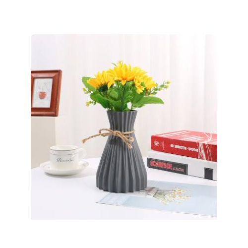 Unbreakable Nordic Flower Vase – Modern Plastic Flower Vase Decor Ideal for fresh or artificial flowers, this vase enhances living rooms, bedrooms, offices,shelves,wedding décor,or event centerpieces.