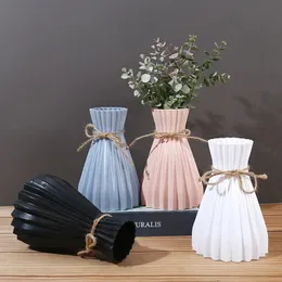Unbreakable Nordic Flower Vase – Modern Plastic Flower Vase Decor Ideal for fresh or artificial flowers, this vase enhances living rooms, bedrooms, offices,shelves,wedding décor,or event centerpieces.