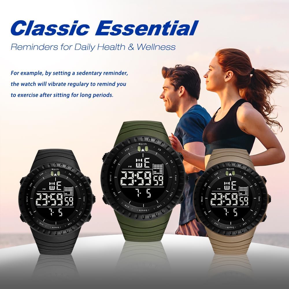 5.11 Tactical DIGITAL MENS WOMEN WRISTWATCH WATERPROOF SPORT WATCH ANALOG WATCH Waterproof design suitable for various sports activities.Features include a durable resin strap and scratch-resistant .