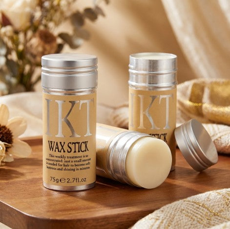 IKT Hair Wax Stick For Natural Hair & Wigs -Edge Control Hair Wax Stick Strong Hold Makes Hair Look Neat And Tidy Hair Syling Wax Stick providing a flexible hold without leaving white flakes etc .