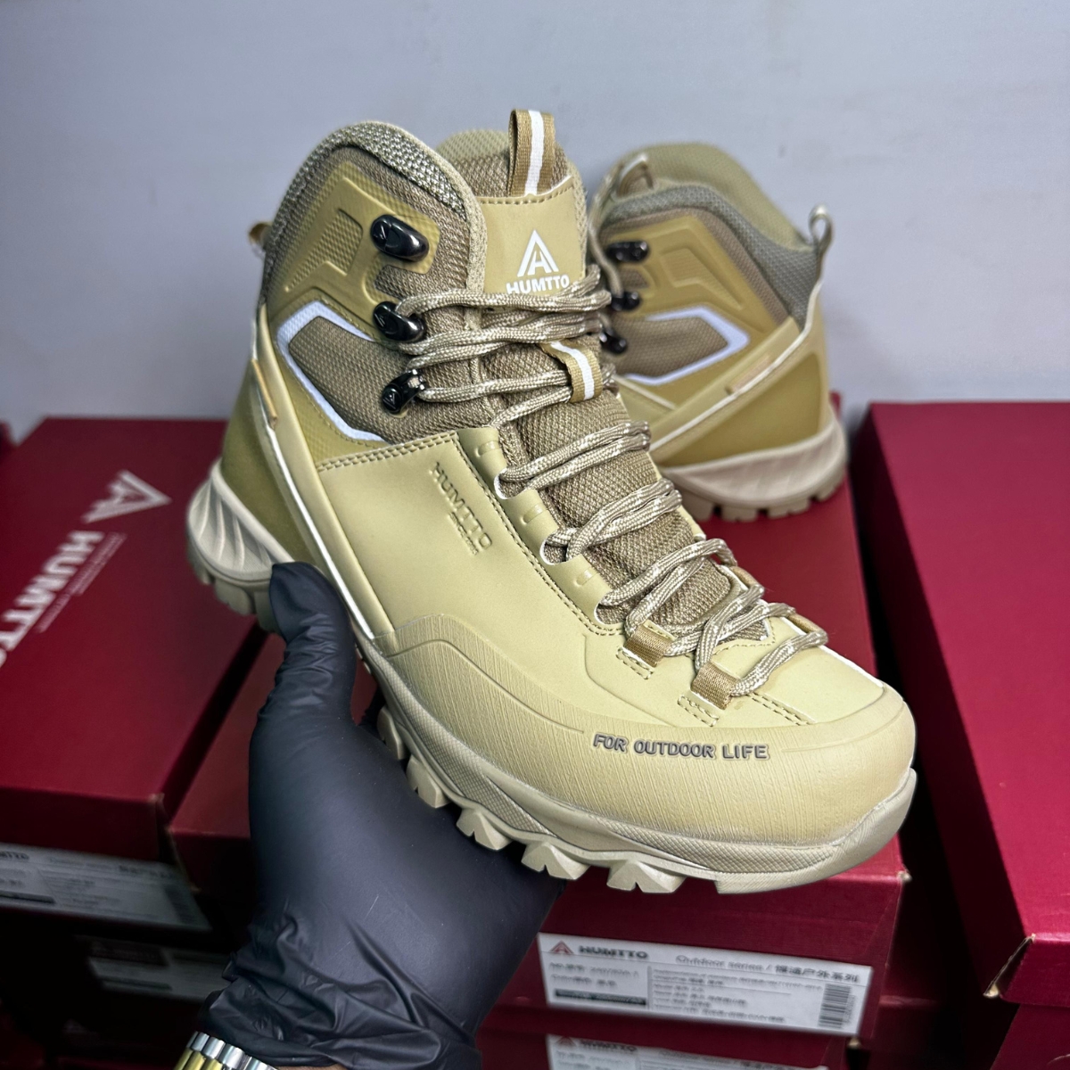 Humtto Waterproof Mountain Hiking Boots 240783A-2