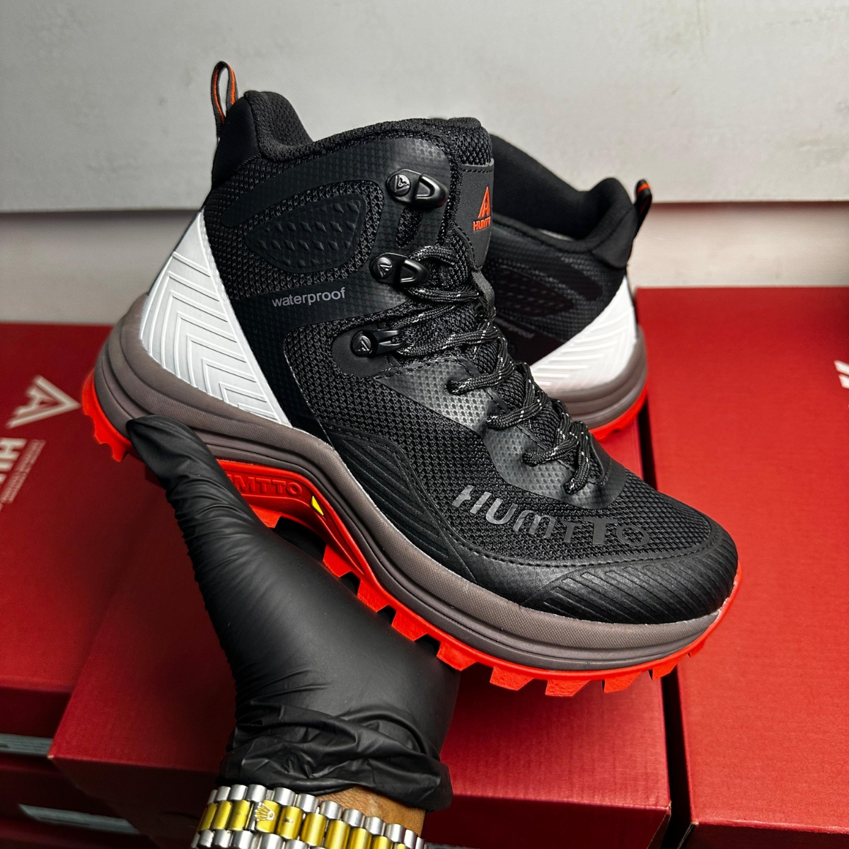 Humtto Waterproof Mountain Hiking Boots 240783A-5/B-5
