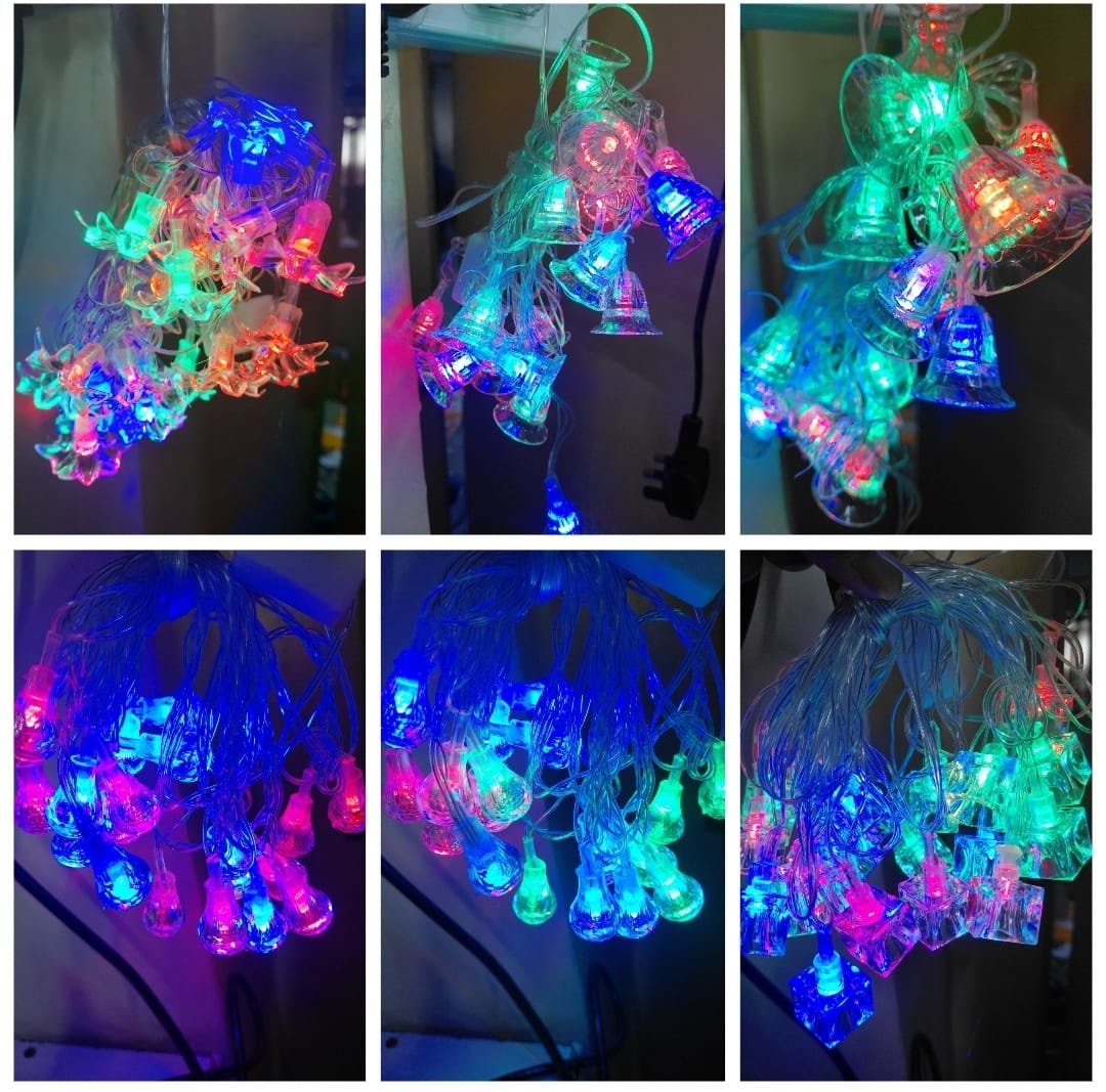 Multicolored LED Fairy String Lights - Christmas & Party Decoration (5-10m)