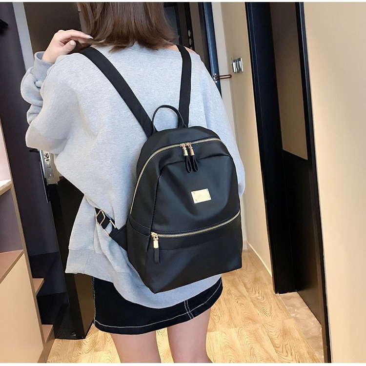 Shoulder Female Korean Style Popular Tide Oxford Cloth Fashion Ladies Academic Leisure New Ladies Pillow Backpack