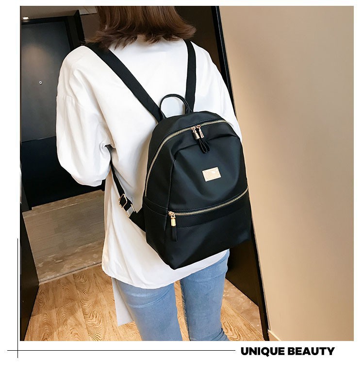 Shoulder Female Korean Style Popular Tide Oxford Cloth Fashion Ladies Academic Leisure New Ladies Pillow Backpack