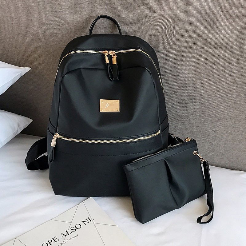 Shoulder Female Korean Style Popular Tide Oxford Cloth Fashion Ladies Academic Leisure New Ladies Pillow Backpack