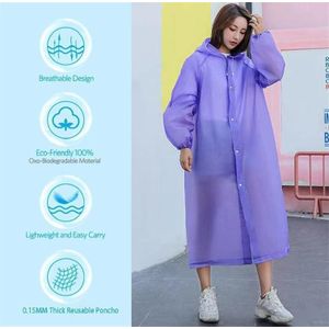 Kids Waterproof Hooded Raincoat – Lightweight Windproof Rain Jacket for Boys & Girls, Full Coverage School & Outdoor Protection