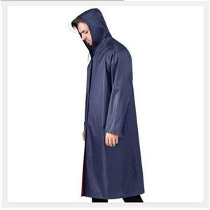 Waterproof Hooded Raincoat Jacket – Lightweight Windproof PVC/Polyester Coat for Men & Women, Full-Length Protection for Outdoor Travel, Riding & Daily Use