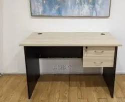 Everest Office Desk 1.2M, Modern Home & Office Workstation with 2 Storage Drawers, Durable Laminated Finish Study Table for Laptop, Writing, and Organized Productivity Space