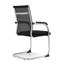 Executive Secretarial Mesh Office Chair, Ergonomic Computer Desk Chair with Armrests, Breathable Mesh Visitor Office Seating for Home and Corporate Use, Durable Modern Office Chair