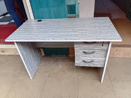 0.9M Office Desk Table Modern Compact Study & Workstation Desk for Home & Office Use, Strong Stable Frame Laptop Computer Writing Desk with Spacious Top for Monitor, Books and Daily Work