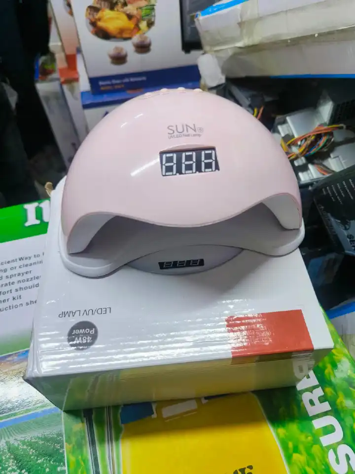 Sun UV LED Nail Lamp / Nail Dryer 48W Nail Gel Polish Curing Lamp with 3 Timers, Professional UV Light for Nails Fast Gel Polish Dryer for Home & Salon Manicure Pedicure Use
