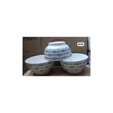 6 Inch Black and White Bowls Set Elegant Modern Serving Bowls Durable Glass Bowls for Fruits Desserts Salad Snacks and Everyday Dining Kitchen Use Stylish Minimalist Bowl Set