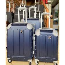 3-in-1 Luxurious Fibre Suitcase Briefcase Travel Bag – Multi-Function Convertible Travel Luggage Set with Durable Hard Fibre Shell, Spacious Interior and Elegant Executive Design for Business and Pers