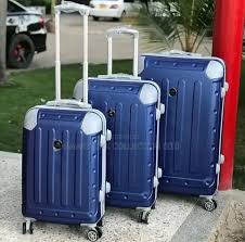 3-in-1 Luxurious Fibre Suitcase Briefcase Travel Bag – Multi-Function Convertible Travel Luggage Set with Durable Hard Fibre Shell, Spacious Interior and Elegant Executive Design for Business and Pers