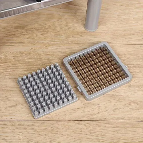 Brand New French Fries Cutter Chips Cutter Potato Chipper Manual Vegetable Fruit Dicer Stainless Steel Blade Slicer Durable Kitchen Tool for Home Restaurant Easy Operation Uniform Cutting