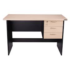 Everest Office Desk 1.2M, Modern Home & Office Workstation with 2 Storage Drawers, Durable Laminated Finish Study Table for Laptop, Writing, and Organized Productivity Space