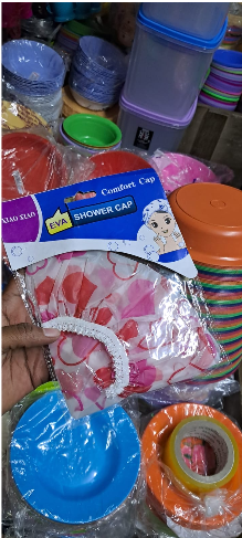 COST -EFFECTIVE!!!! Reusable Shower Caps Waterproof Nylon Bath Caps With Elastic Band Hair Protection For Shower Spa Home Use Durable Comfortable Fit For Women And Men.