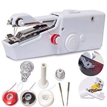 Portable Handy Mini Portable Battery Powered Tailor Stitch Hand-held Sewing MachinePortable Handheld sewing machine .Hand held sewing machines are convenient, versatile, and a