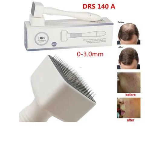 Derma Stamp Adjustable to preferred Microneedles length for Skin Care,Beard Growth ,Scalp Hair Regrowth Acne & Scars removal & stretch marks IDEAL substitute for dermaroller dermastamp beard roler