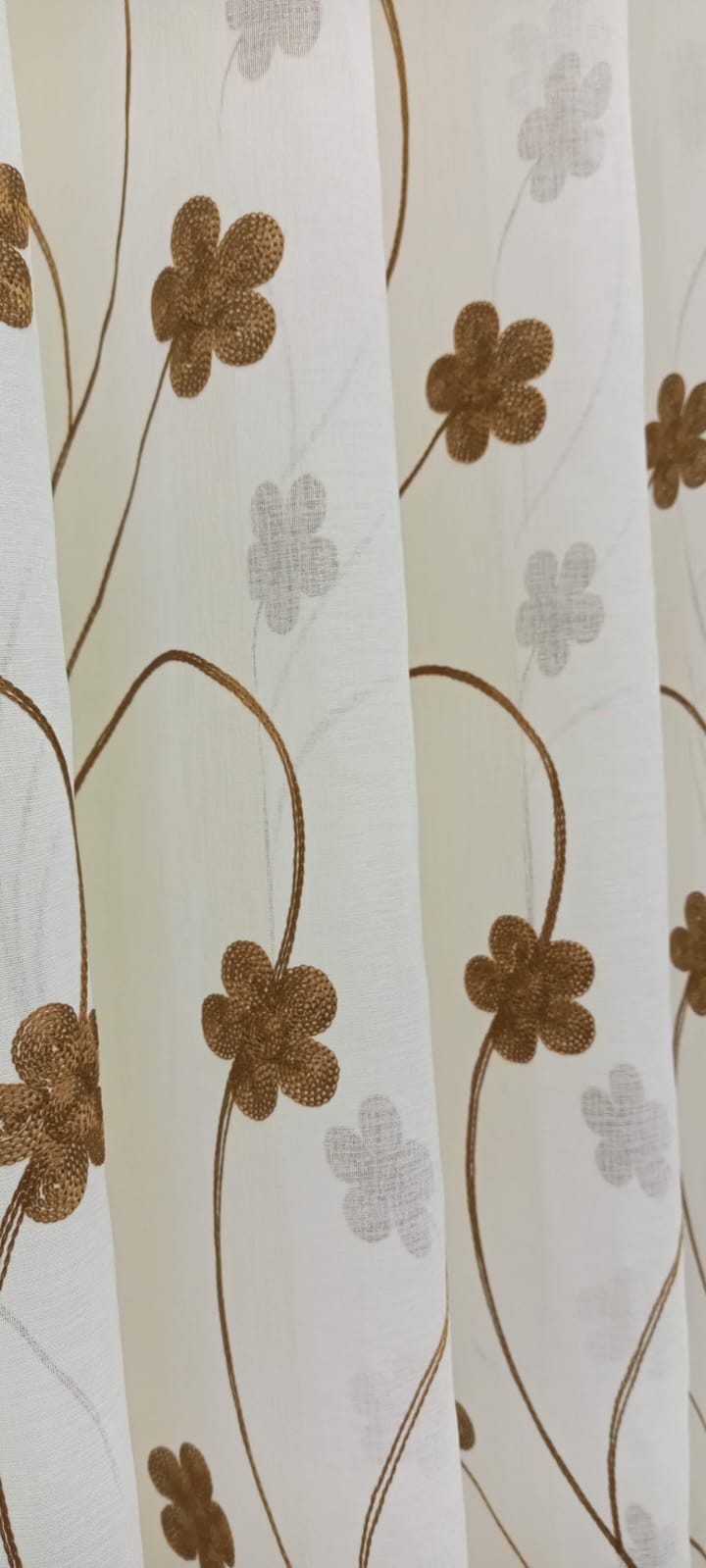 2PCS Gold Blackout Curtains – Heavy Luxury Fabric for Living Room & Bedroom | Ready Made Window & Door Drapes. - 2PCS (2 Curtains, No Sheer/Net)