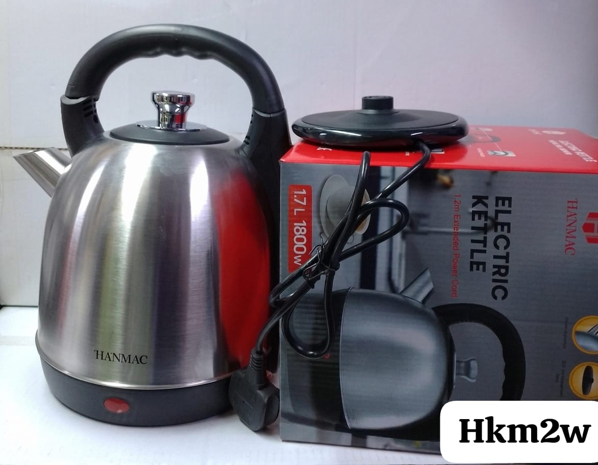 Hanmac 7.0L Kettle
Boil water quickly and conveniently with the large-capacity Hanmac 7.0 Litres Kettle, perfect for homes, offices, hotels, catering, and large gatherings. Designed for efficiency and