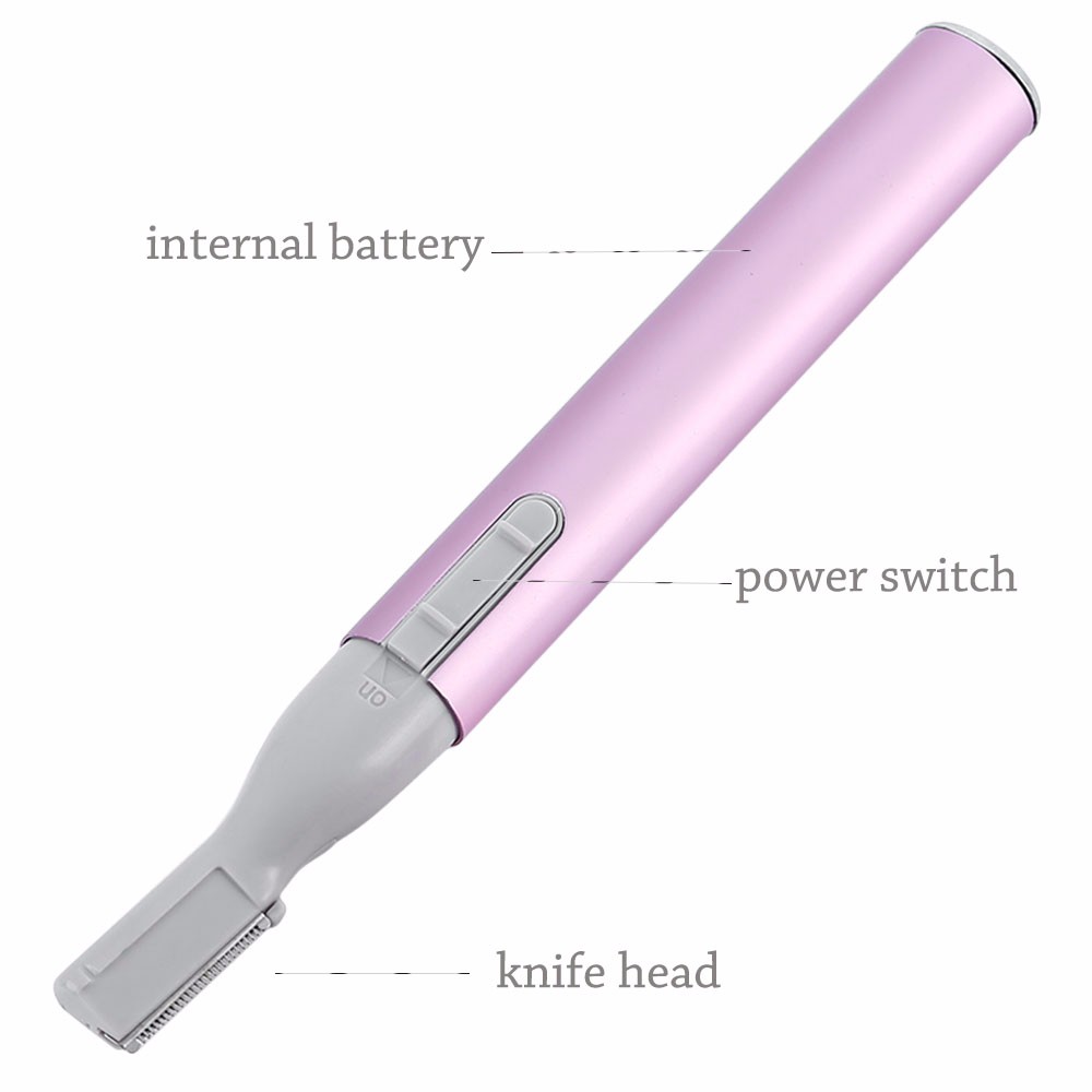 Electric Female Epilator Portable Face Body Armpit Underarm Leg Hair Trimmer Eyebrow Depilation