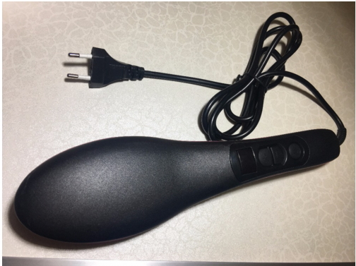 Straight  Hair Straightener Brush Comb Digital Electric Straightening Hair Dryer Brush