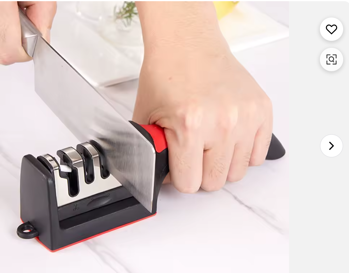 【Clearance Sale】Handheld Fast Knife Sharpener Diamond Multi-function Knife Sharpener Kitchen Knife Scissors Sharpener