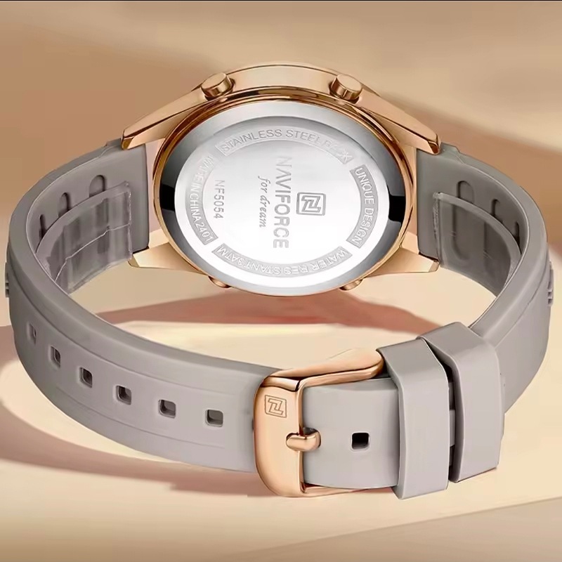 Naviforce Ladies/Girls School Watch With Alarm, Calendar and Light