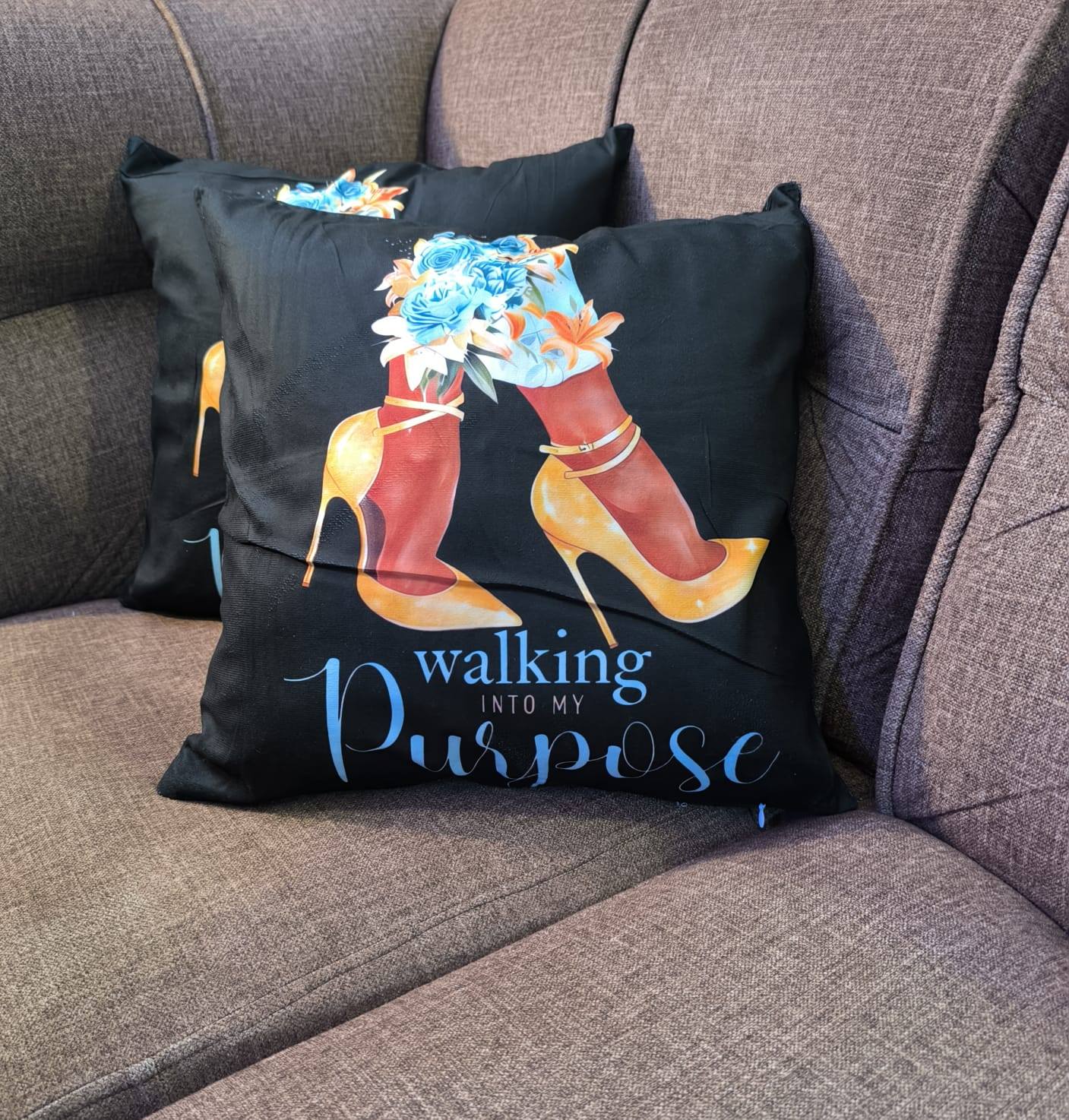 Glam Throw Pillow Cases Only 3Pcs