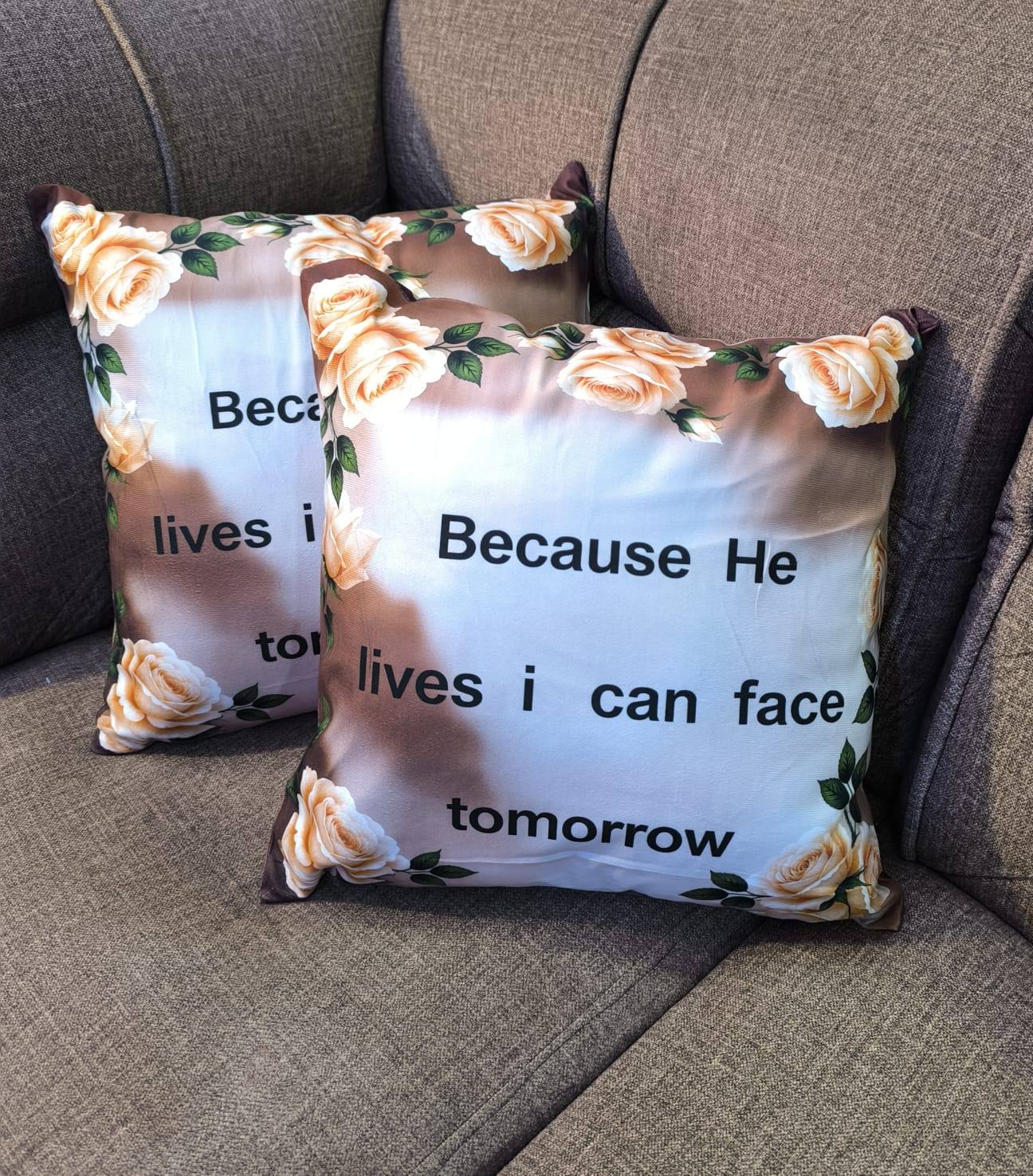 Glam Throw Pillow Cases Only 3Pcs