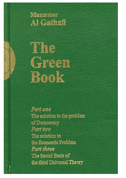 Gaddafi's "The Green Book"